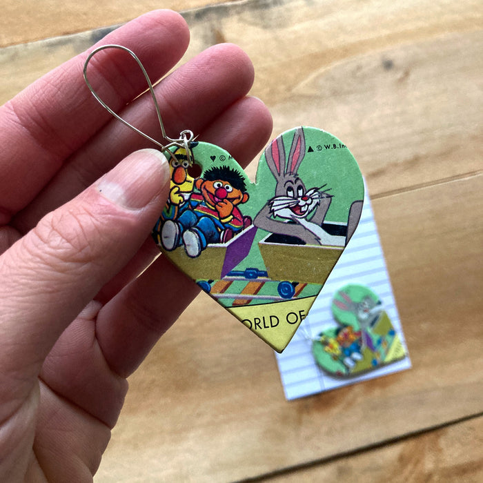 Book Lover Earrings -- 100