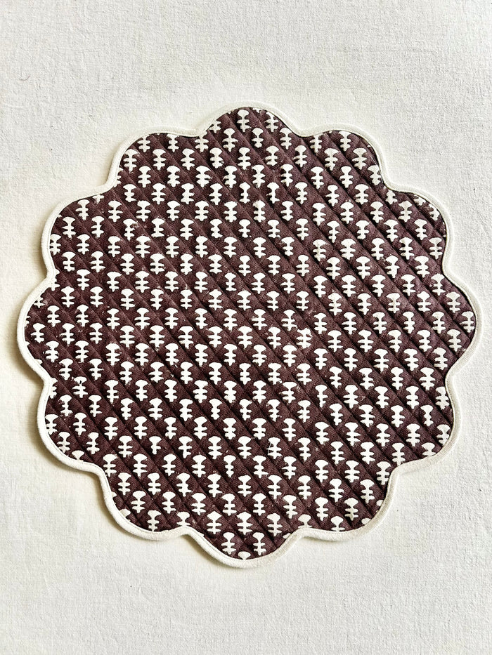 Boti Quilted Placemat - Coco - S/4