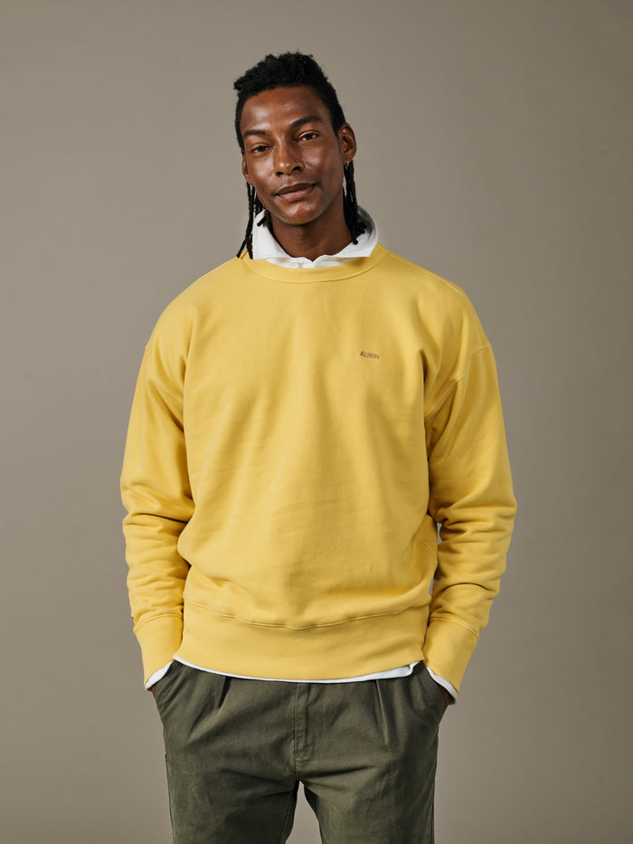Aubin Turmeric Brandon Crew Neck Sweat | Crew Neck