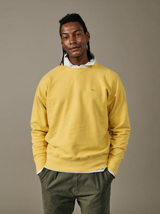 Aubin Turmeric Brandon Crew Neck Sweat | Crew Neck