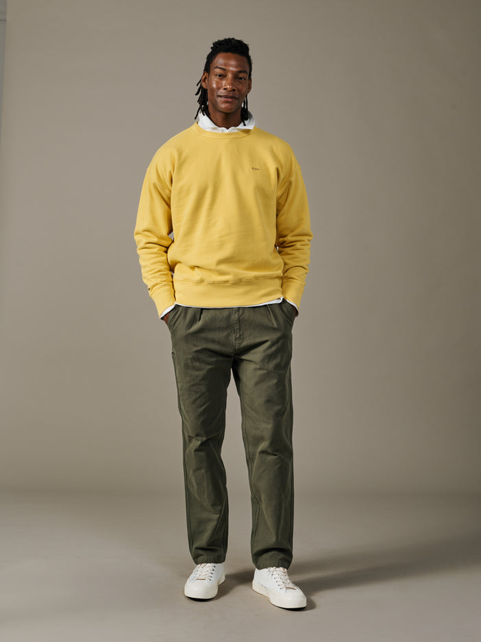 Aubin Turmeric Brandon Crew Neck Sweat | Crew Neck
