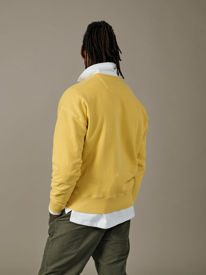 Aubin Turmeric Brandon Crew Neck Sweat | Crew Neck