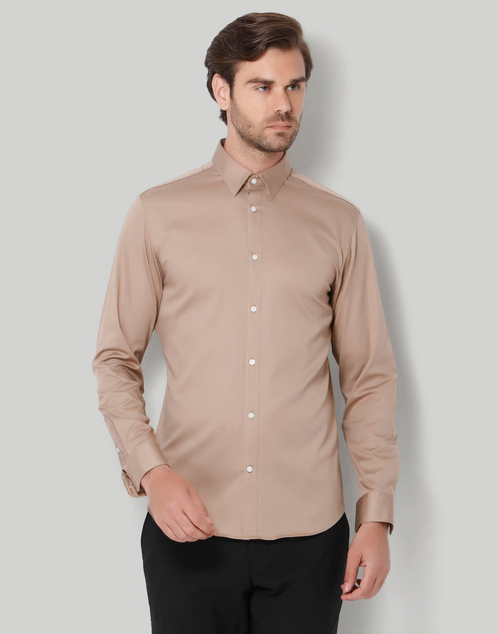 Brown Full Sleeves Shirt