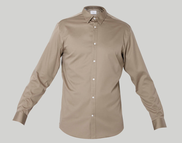 Brown Full Sleeves Shirt