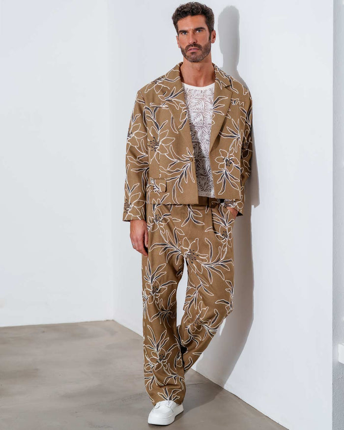 Bruno Embroidery Pants