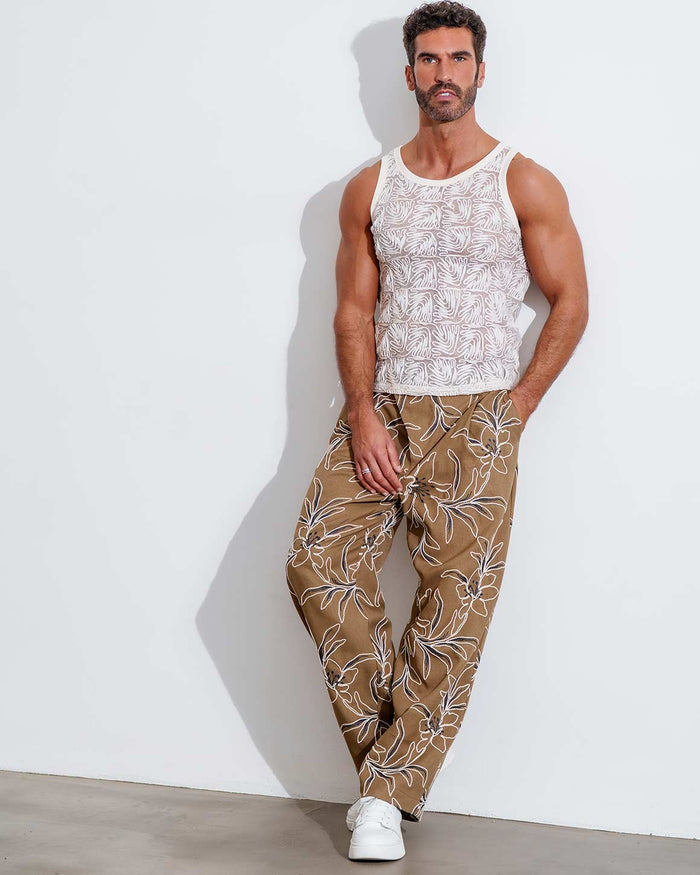 Bruno Embroidery Pants