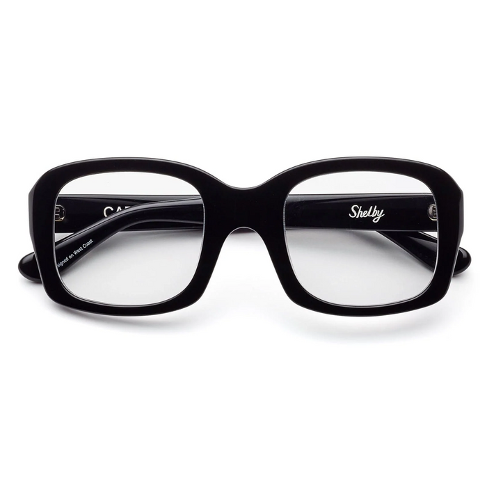 Caddis Shelby Black Reading Glasses