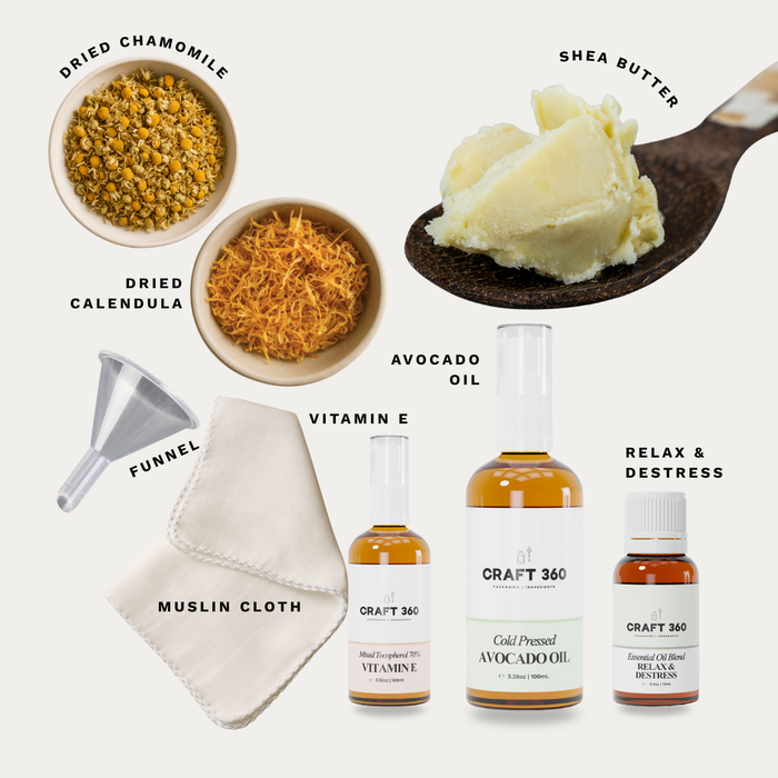 Calm & Soothing Body Butter - DIY Kit