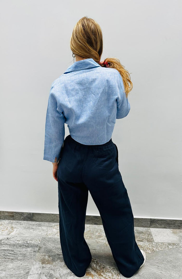 Cam Donna Positano Linen Shirt
