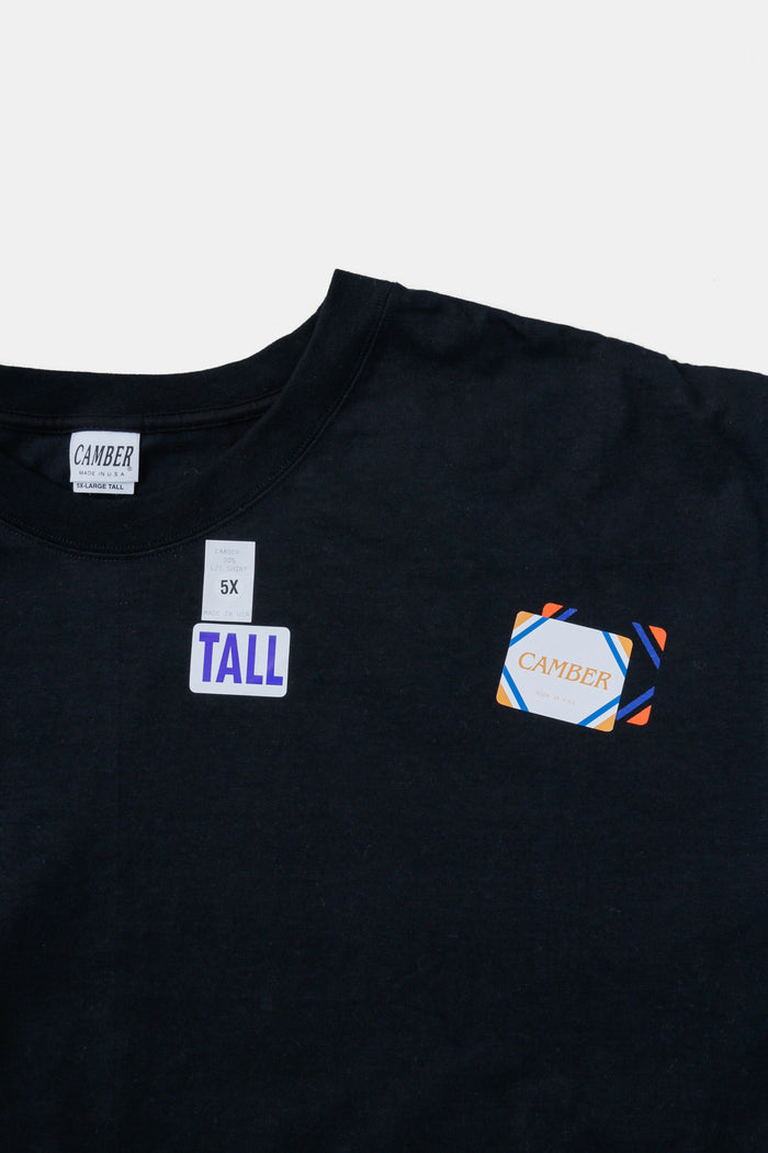 CAMBER 5XL L/S TEE BLACK