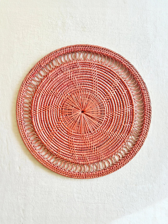 Cassel Charger / Placemat - Peachy - S/4