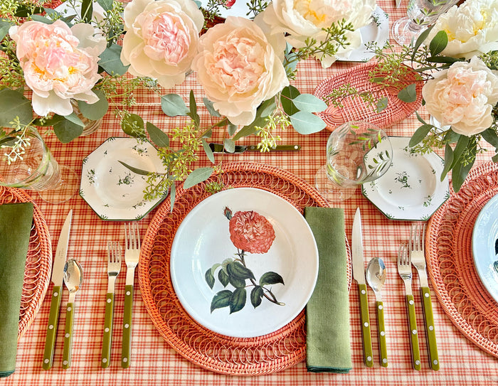 Cassel Charger / Placemat - Peachy - S/4