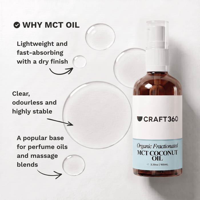 Certified Organic Fractionated Coconut MCT Oil - ACO Cert. No. 14153