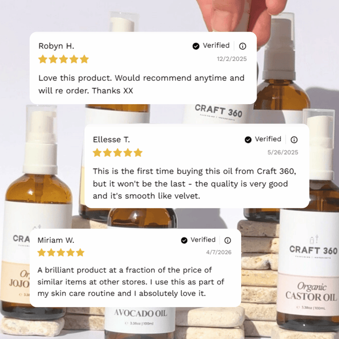 Certified Organic Rosehip Oil - Cold Pressed - Refined - ACO Cert. No. 14153