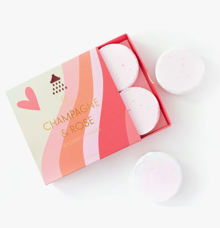 Champagne & Rose Shower Steamers