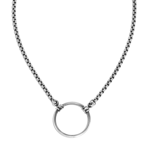 Charlie Oxidized Box Chain La Loop