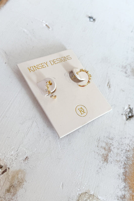 Chase Hoop Mini, earring, earrings, dallas boutique, boutique, adeline boutique, jewelry, accessory, accessories