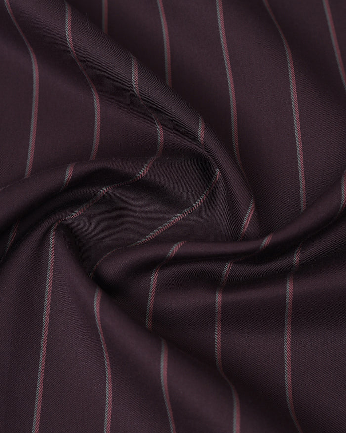 Cherry Lacquer Luxe Stripe Shirt - Stake