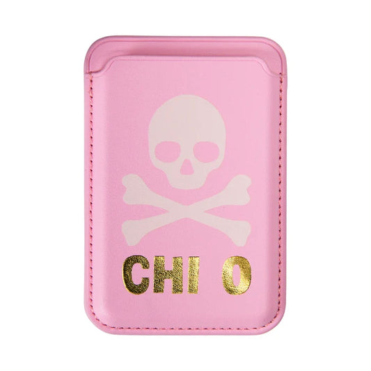 Chi Omega Magnetic Phone Wallet
