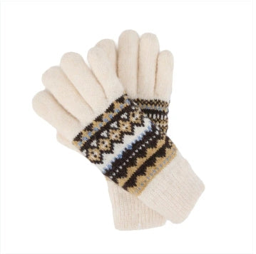 Cloud Aspen Fair Isle Gloves