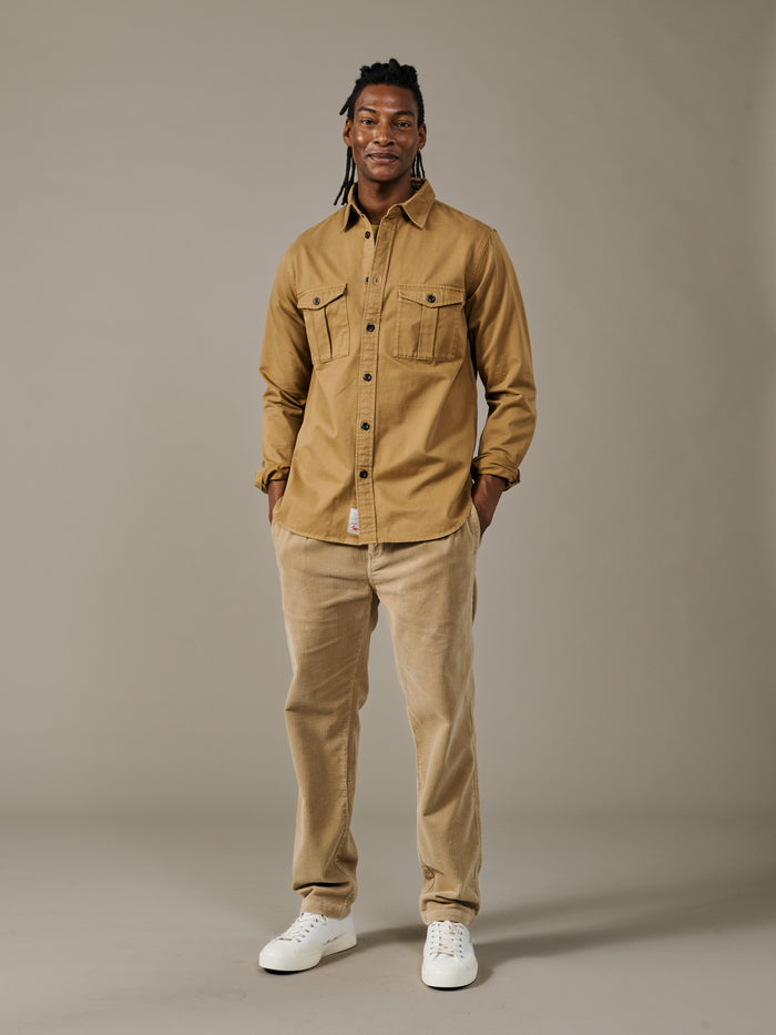 Aubin Tan Cole Twill Overshirt | Overshirt