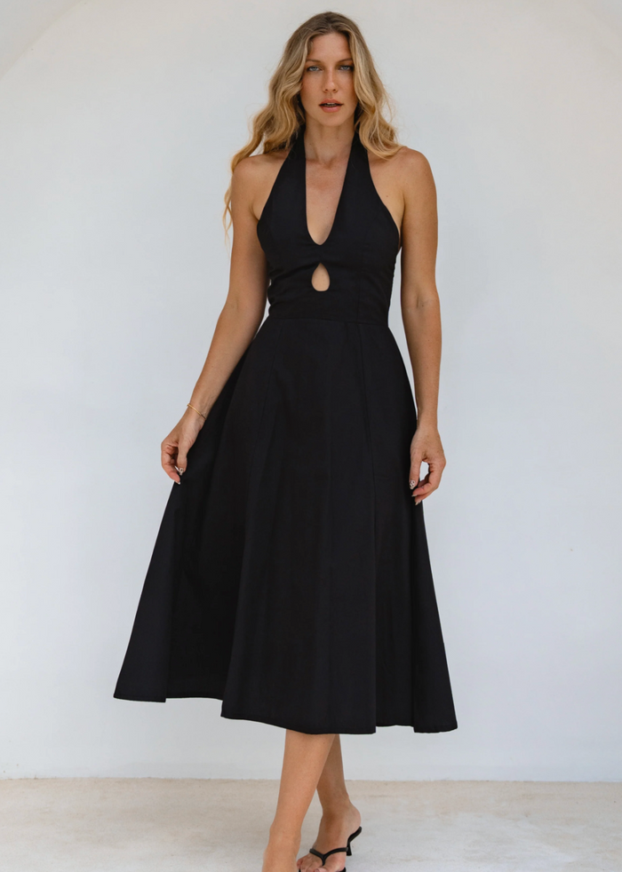 Costa Del Sol Halterneck Cotton Dress