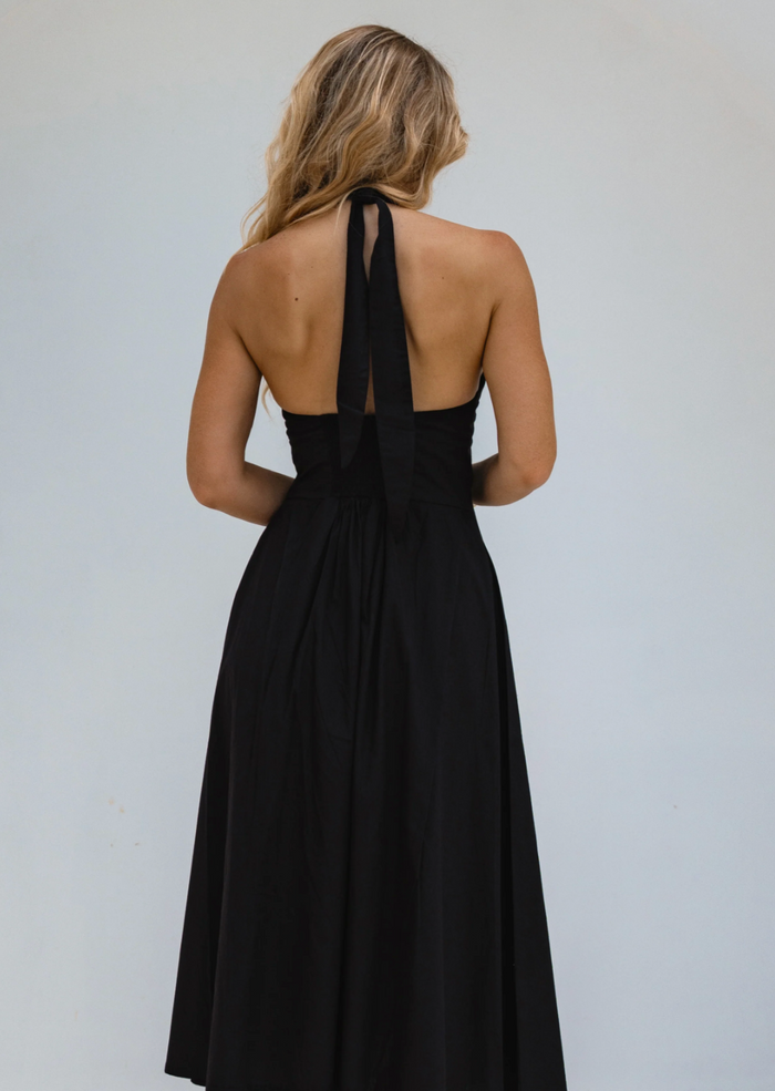 Costa Del Sol Halterneck Cotton Dress