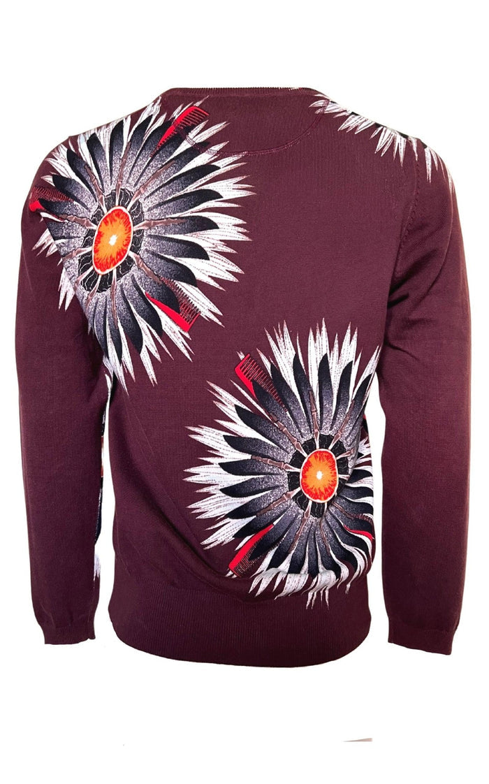 drykorn for beautiful people Cotton Flower Print Sweater - Runway Catalog