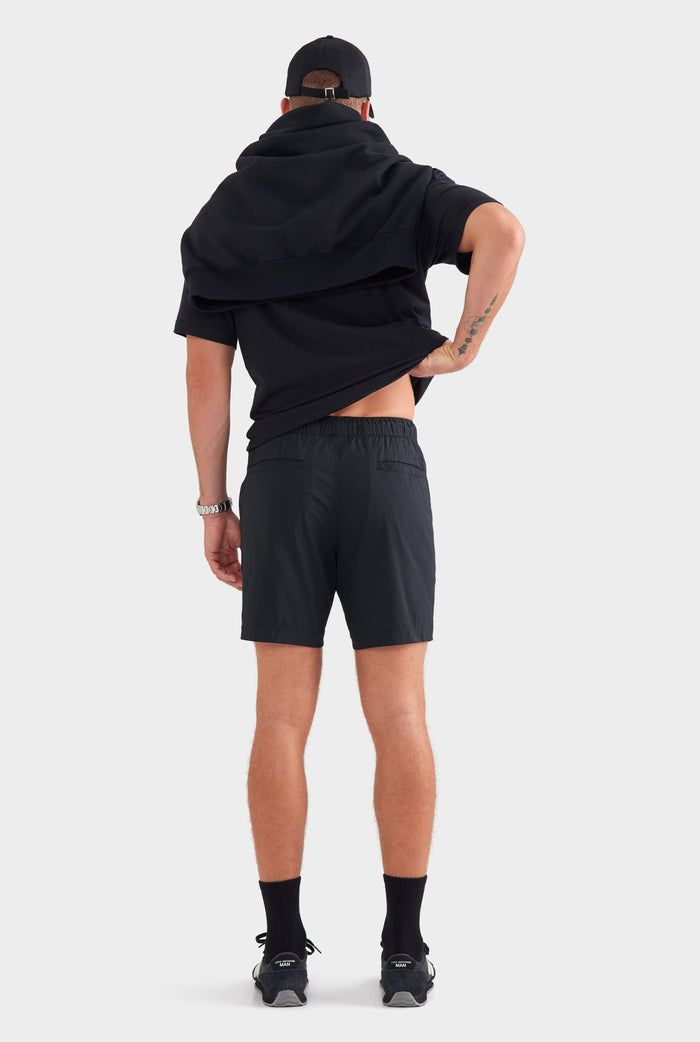 Cotton Stretch Short - Black