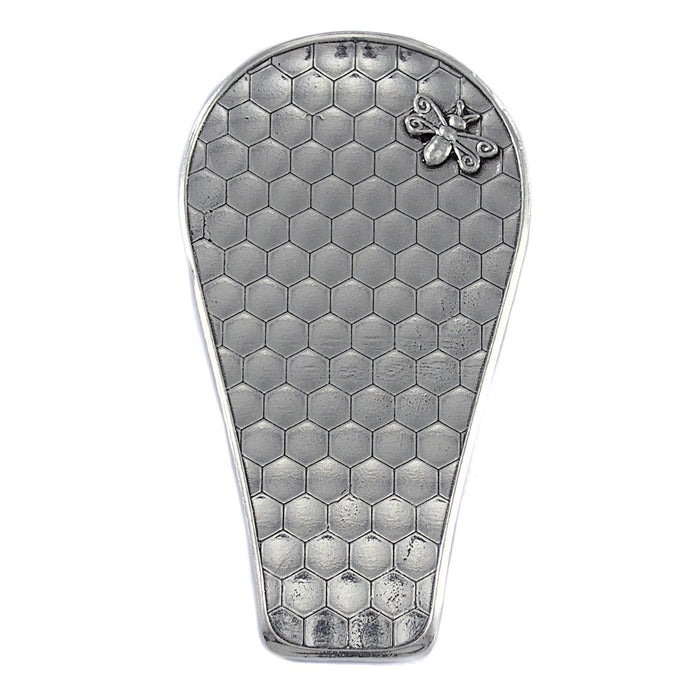 Crosby & Taylor Honeybee Pewter Spoon Rest