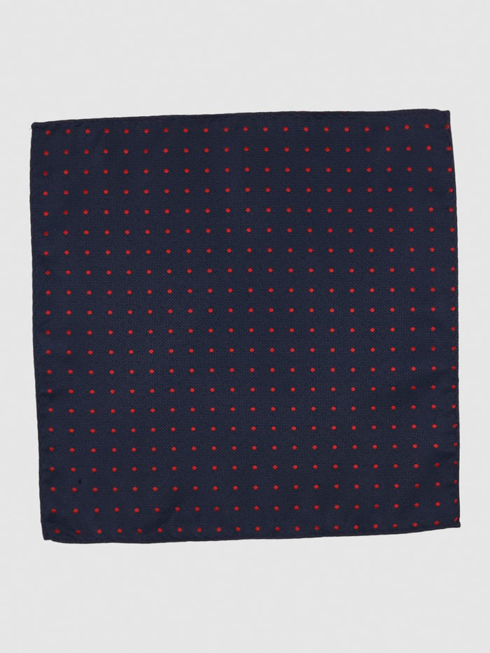 Dark Navy Printed Bow Tie
