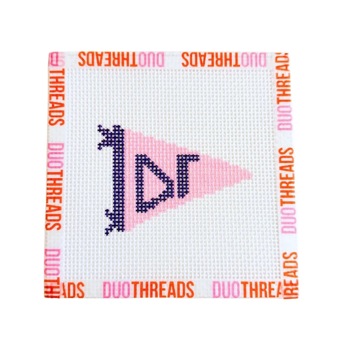 Delta Gamma Pennant Needlepoint Kit