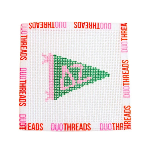Delta Zeta Pennant Needlepoint Kit