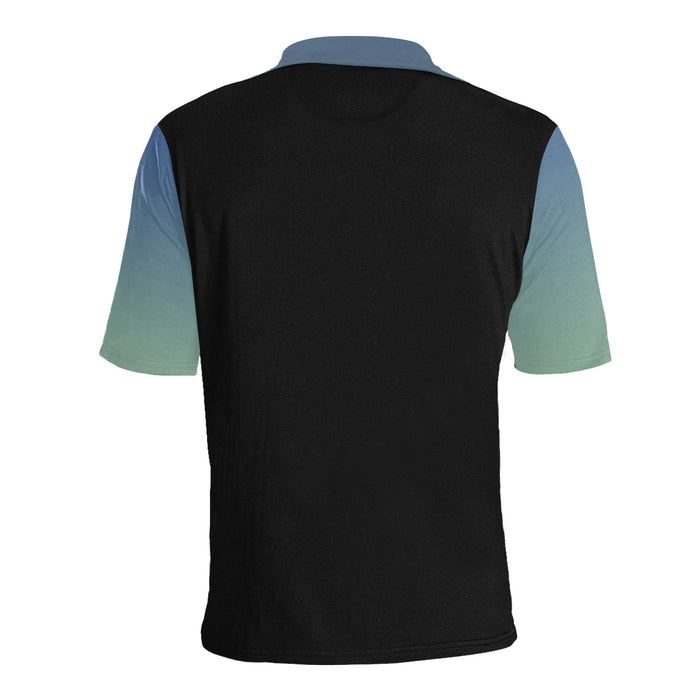 Descendants of the Island Night Club Men's All Over Print Polo Shirt