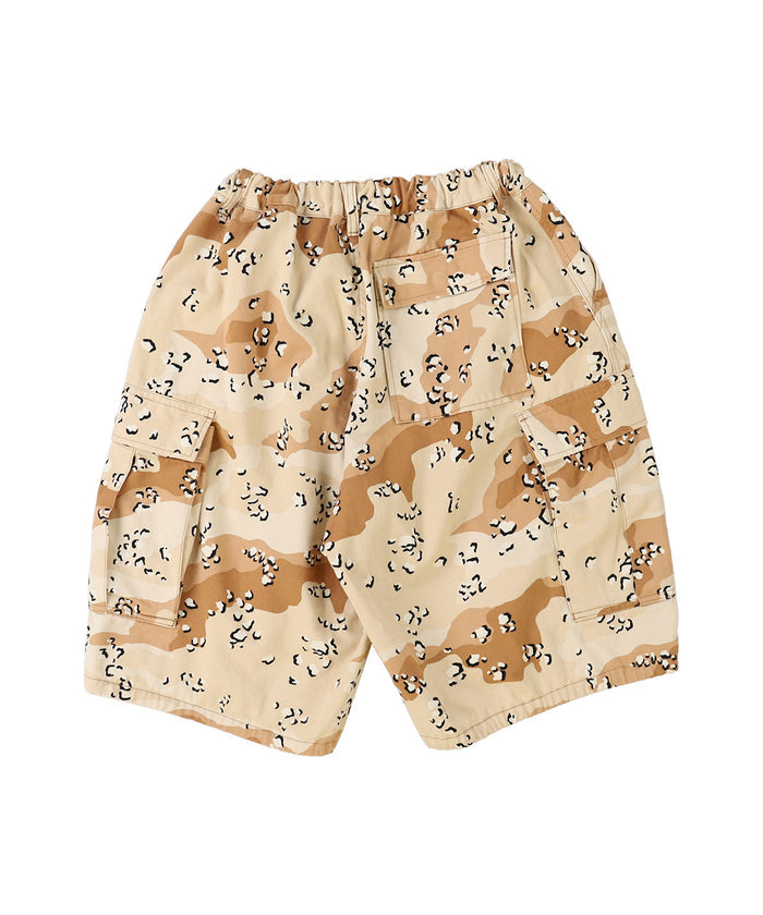 Dessert Camo Shorts(LADIES)