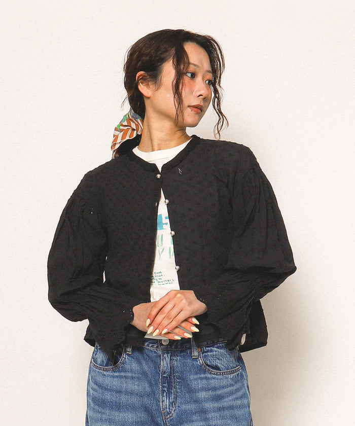 Dot Loan Blouse(LADIES)