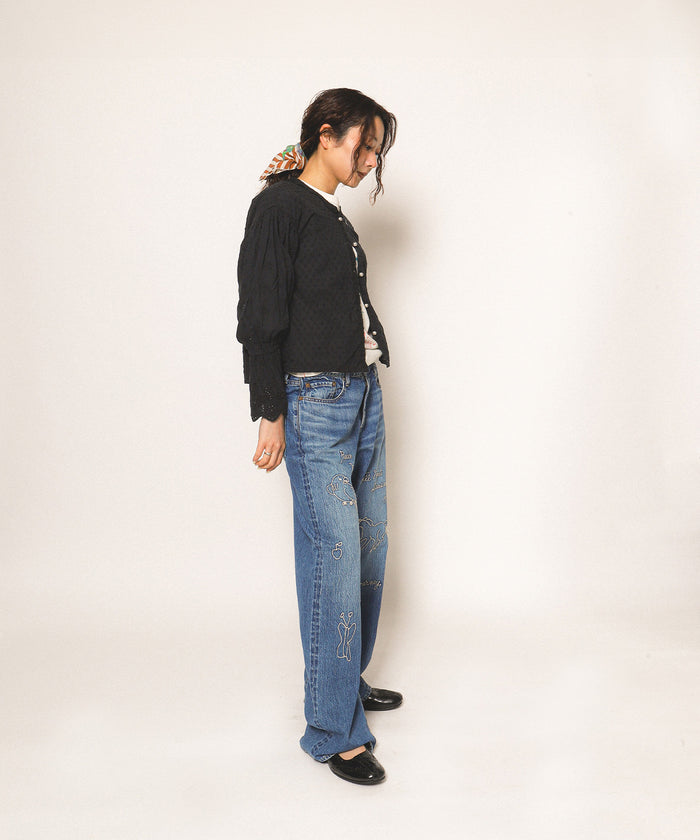 Dot Loan Blouse(LADIES)