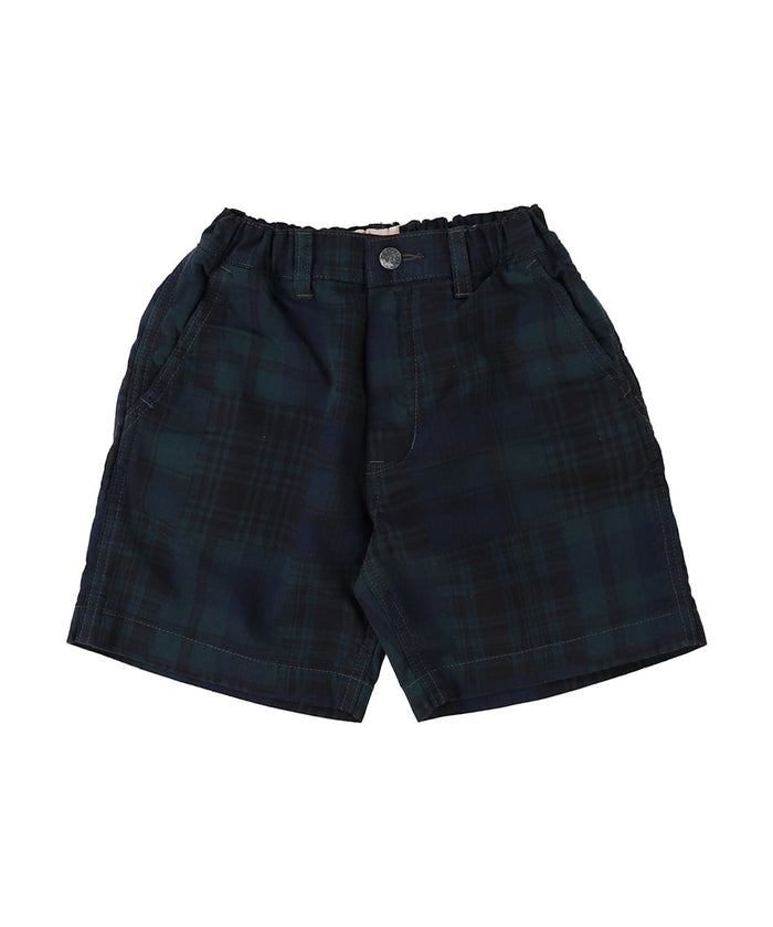 Double Cloth Patchwork Shorts
