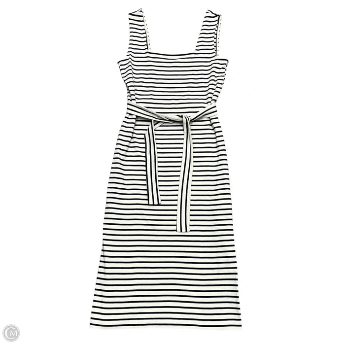 Dress Casual Midi By Rails In Blue & Cream, Size: S