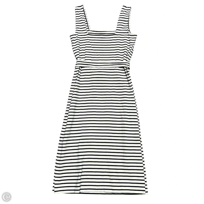 Dress Casual Midi By Rails In Blue & Cream, Size: S