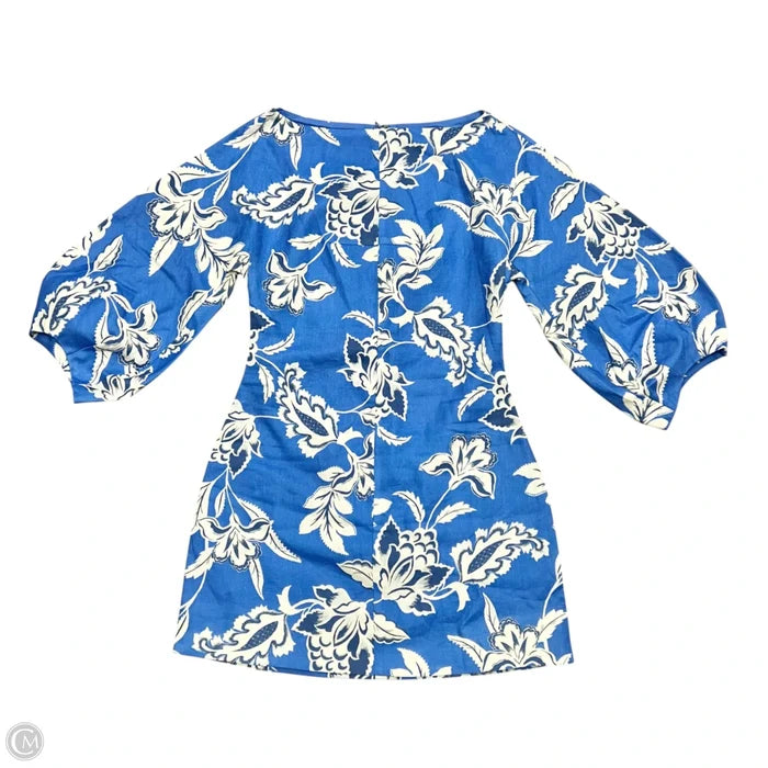 Dress Casual Short By Kivari In Blue & White, Size: S