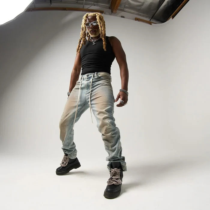 Duaa - Favored Blue Denim - Clique Apparel