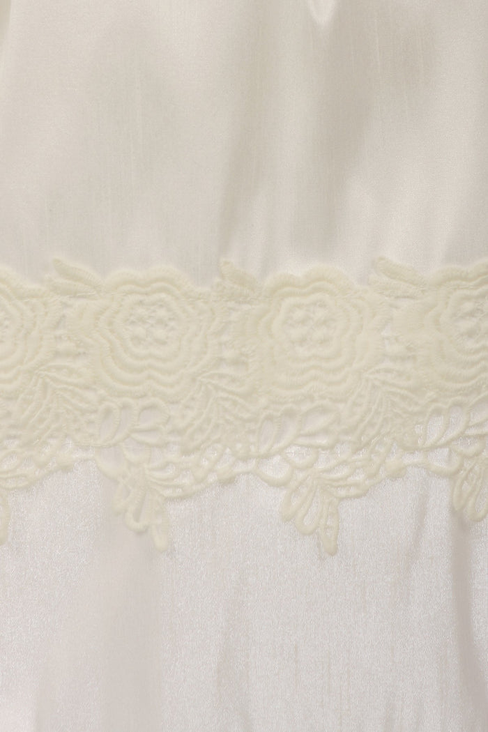 Dupioni Lace Flower Girl Dress by Cinderella Couture USA AS1234