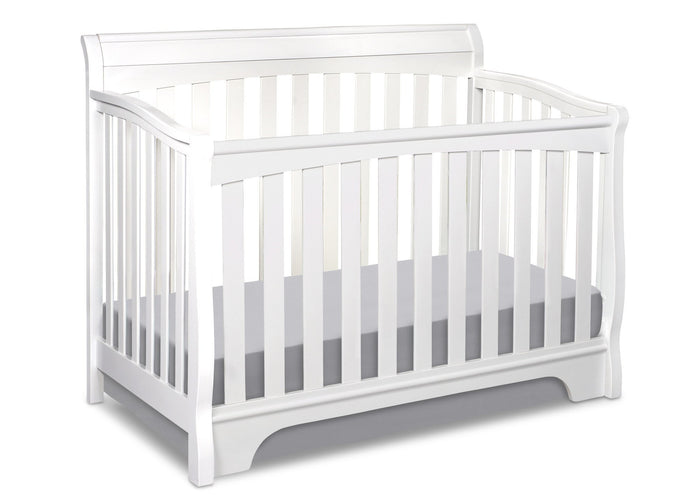 Delta Childrens White (100) Eclipse 4-in-1 Crib Conversion a2a