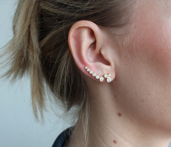 Eclipse Gem Train Earrings 26