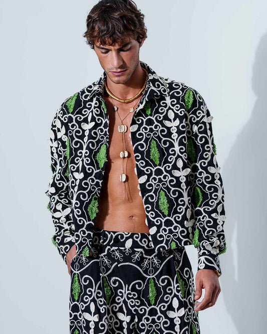Elias Embroidery Shirt