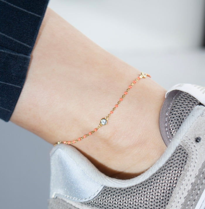 Enamel Anklet