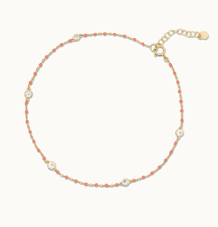 Enamel Anklet