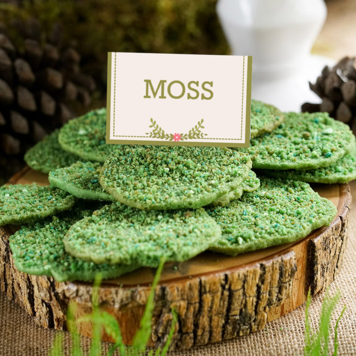 Enchanted Woodland Party Food Label