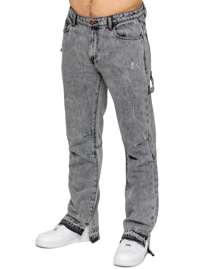 Enzo Milano | Men's Split Hem Jeans